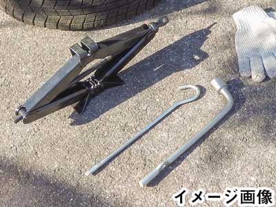 車載工具 ジャッキとレンチ 画像イメージ